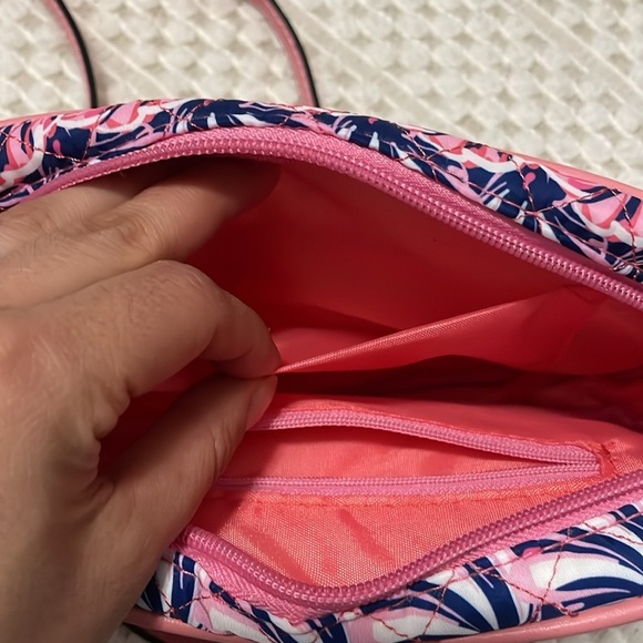 NWT Simply Southern Scallop Chaincross Pink and Blue Women's Crossbody Bag - Picture 11 of 15